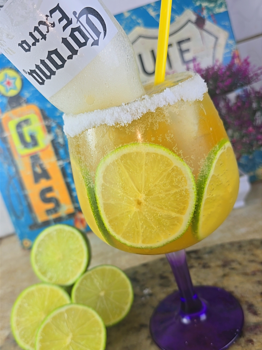 Cozumel 🔥  Drink com cerveja 🍺  #drink #bebida #receita  #viraltiktok #caipirinha 