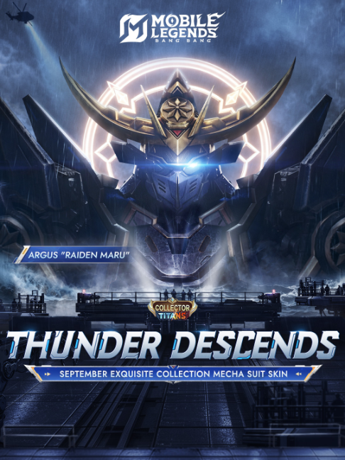 He stands as tall as a skyscraper beneath the moonlight. As his wings unfurl and his single eye opens, a brilliant blue glow emanates. The earth trembles with his every move. The sheer visual impact of this hardcore giant mecha suit is truly overwhelming. As the behemoth strikes, he wields a rapidly extending and transforming weapon, his stance fully capturing the spirit of a samurai. Argus 