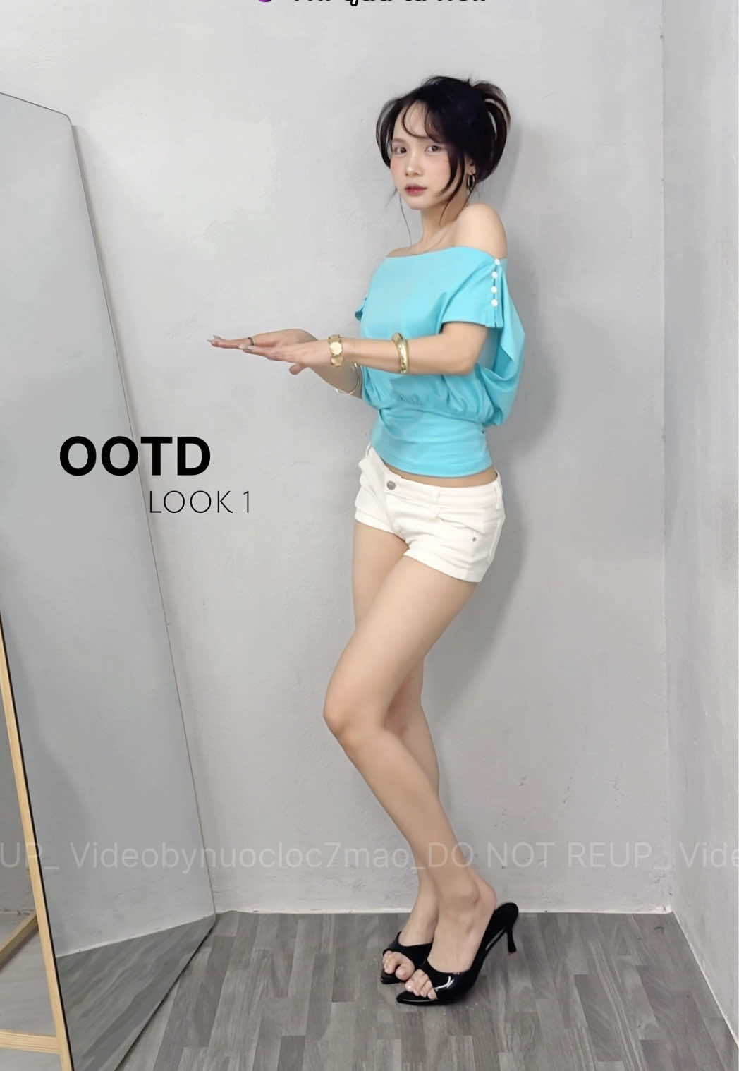 Qué đẽee 🙌 #OOTD #xuhuong #fyp #phoidoxinh @HTIQUE 