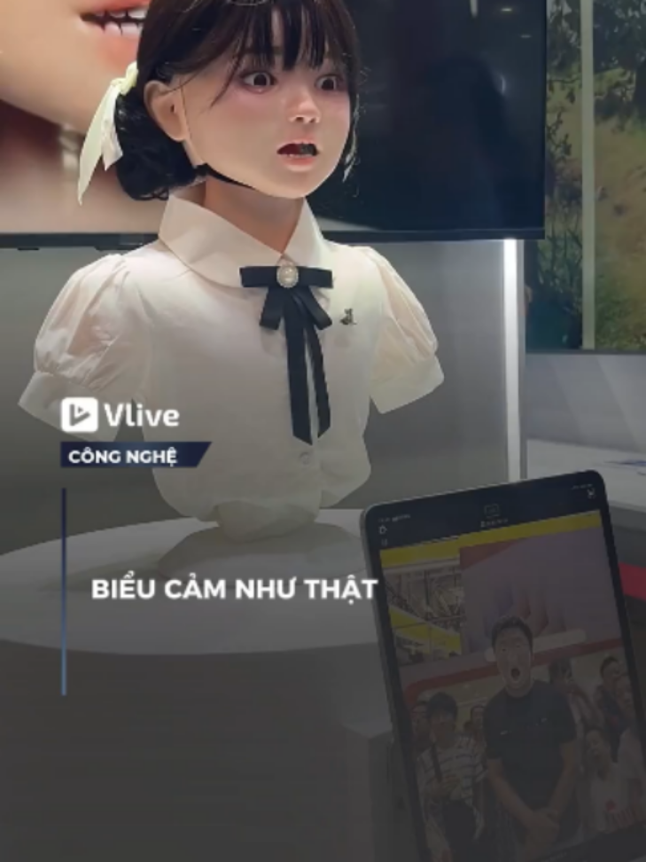 Biểu cảm như thật #vtvlivecongnghe #vtvcab #congnghe #vtmc