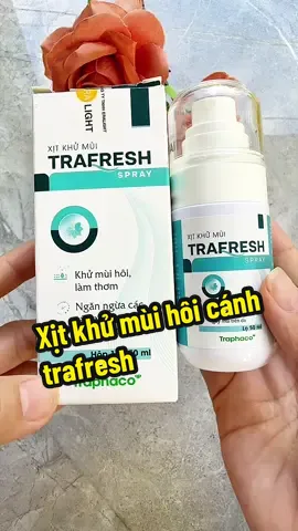 Xịt khử mùi hôi cánh trafresh xài OK nha mn#trafresh#traphaco #hoinach#khumuihoinach 