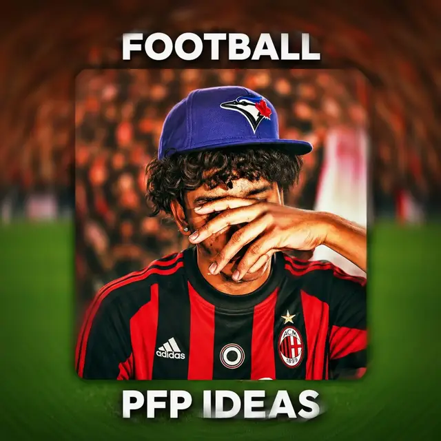Made a few football PFP ideas for fun. Got a picture of a soccer player with a tattoo on his arm holding his hand to his face. Also, a guy on the field with a camera in front of him. Just sharing some football vibe pics!