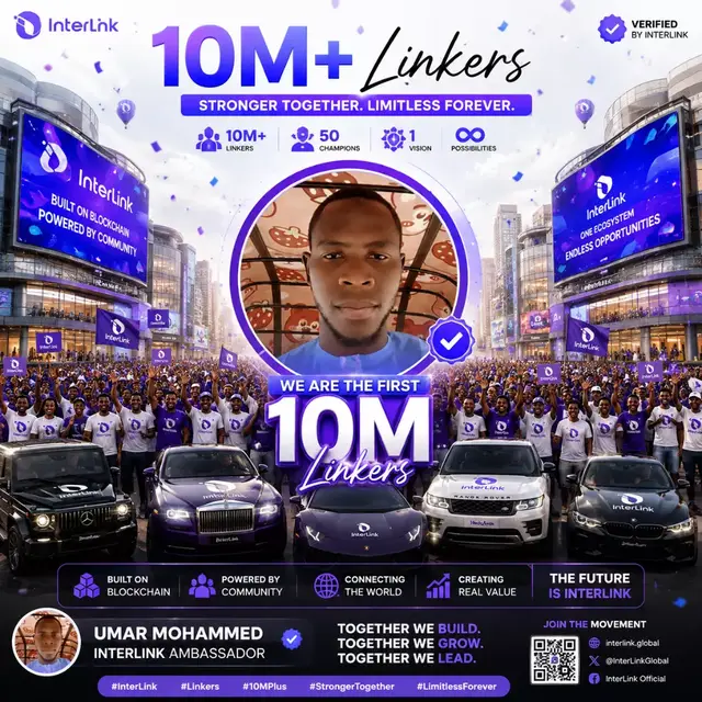 10M will be a moment to remember. 🎉 #InterLink #ITLG #ITL #WeAreTheFirst10MLinkers