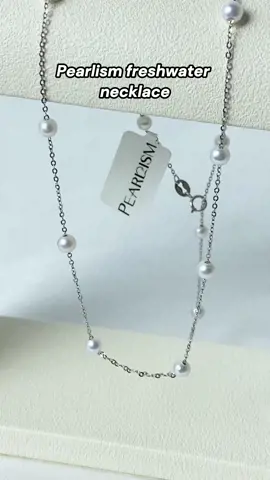 A little starlight,made to wear✨The pearl necklace that makes every look feel special.#pearlnecklace #freshwaterpearl #pearljewelry #jewelrytok #everydayjewelry 