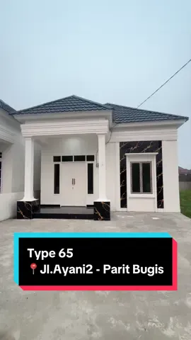 Rumah Modern Minimalis Tipe 65 📍Ayani 2 - jln parit bugis - ⁠Cash bisa Nego  - ⁠KPR Bank DP Minimal 20- 30% >BONUS - KEUNTUNGAN  - *AKSES JALAN LEBAR Dekat ke jalan utama hanya 70 meteran* - INDEN BISA REQUEST DENAH - Carport & Pagar LETTER U - CANOPY  - WALL MOULDING RUANG TAMU - LAMPU GANTUNG & SHOWER  Spesifikasi : * Luas Tanah +-7,5x22M  * 2 Kamar Tidur * 2 Kamar Mandi * Listrik 1300VA * Air PDAM * Lantai Granit 60 x 60  * Kusen Jendela bengkirai  * Sertifikat Hak Milik * PBG Uang Tanda Jadi serius/ Booking Rp10 Jt (sudah mengurangi DP) Survey & Booking Unit hubungi  Telp/WA: 0821 5457 2140 ( AMI ) #ketapanginformasi #rumahayani2 #rumahparitbugis  #sanggaukalimantanbarat #pontianakviral 