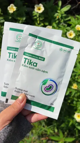 Tika- Ngăn đốm lá, sương mai, ghỉ sắt Bác Sĩ Cây Xanh 25g (BS02) ##xuhuong##hoamau##nongnghiep##tika##tikabs02