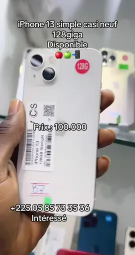 #iphone 13 simple casi neuf 128giga #disponible #pourtoiii #oumariphoneenfantbeni #videoviraltiktok 