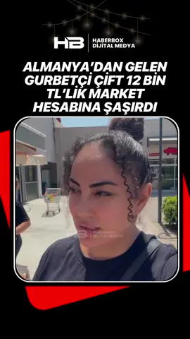 Almanya’dan Türkiye’ye gelen gurbetçi çift, bir haftalık alışverişlerinin 12 bin TL tuttuğunu belirterek fiyatlara şaşırdıklarını söyledi. Çift, “Burada insanlar nasıl geçiniyor, nasıl yapıyor bilmiyorum” sözleriyle yaşadıkları şaşkınlığı dile getirdi. 