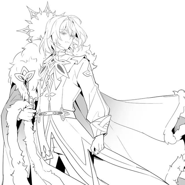 Artist: 朝曦 (@zhaoxi_z)#GenshinImpact #snezhnaya #belyitsar #fyp #fypシ 