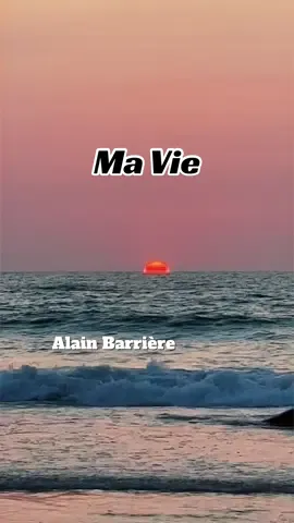 Tout commençait si bien. L'ambiance était au romantisme, avec un beau coucher de soleil, une belle mélodie, et puis… Ma Vie - Alain Barrière 💫 #alainbarriere #mavie #chansonfrancaise #amour #deceptionamoureuse 