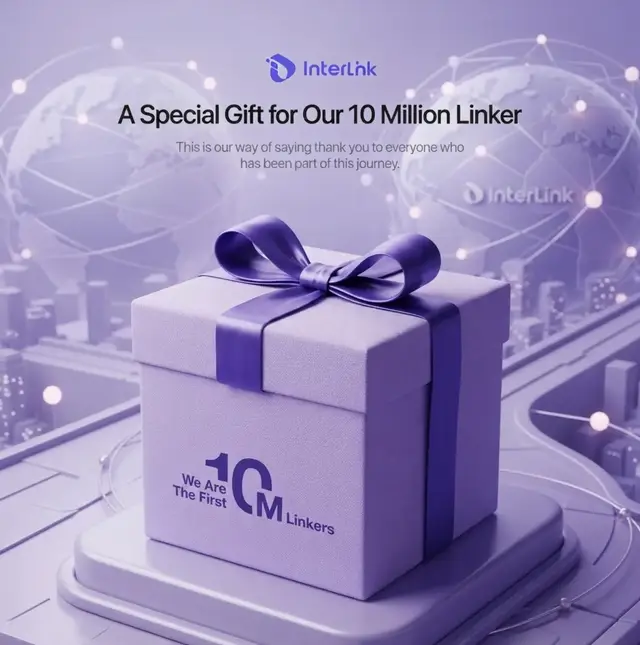 🎉 10 JUTA LINKERS — HADIAH SPESIAL UNTUK KOMUNITAS Mencapai 10 juta Linkers bukan sekadar tonggak pencapaian. Ini adalah hasil dari jutaan orang yang bergabung, berkontribusi, dan terus mempercayai InterLink sepanjang perjalanan ini. Sebagai bentuk apresiasi, InterLink sedang menyiapkan hadiah spesial untuk Linkers yang memenuhi syarat: • Mendaftarkan akun sebelum 1 Agustus 2026 • Memiliki saldo lebih dari 10.000 ITLG • Telah menyelesaikan Verifikasi Langkah 1 Hadiah ini didedikasikan untuk komunitas yang telah menjadi bagian dari perjalanan InterLink hingga mencapai 10 juta pengguna pertama. 💜 Terima kasih kepada seluruh Linkers yang telah menjadi bagian dari perjalanan ini. #InterLink #ITLG #ITL #WeAreTheFirst10MLinkers