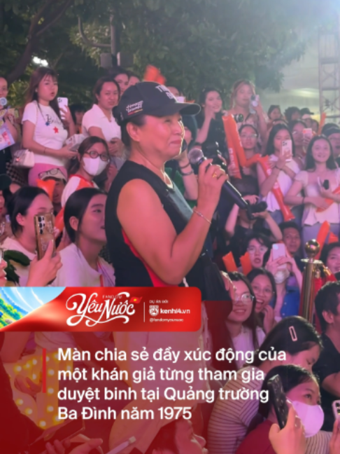 Màn chia sẻ đầy xúc động của một khán giả từng tham gia duyệt binh tại Quảng trường Ba Đình năm 1975 ----- Fandom Yêu Nước 2026 diễn ra ngày 22-23/08 tại phố đi bộ Nguyễn Huệ và concert Tổ Quốc Trong Tim. Cùng tham gia lan tỏa tinh thần tự hào nhé! #FandomYeuNuoc #ToQuocTrongTim #Kenh14 #Idol14 #AdSponsor #SunBright #FPFN