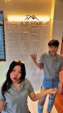 ကဒီလိုကA.MStarနဲ့လိုက်ပြီးတူတူက🤭😘#amstartravelmyanmar #fypシ゚viral #dance 