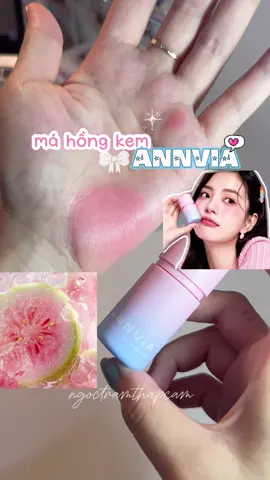 má hồng màu xinh quó tròi á 🩷 #annvia #mahongkem #mahongannvia #reviewlamdep #goclamdep 