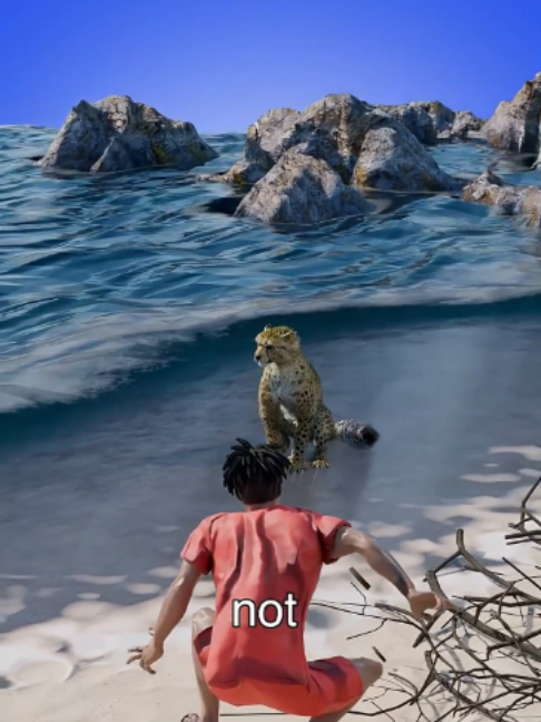 He Hid Inside a Komodo Dragon #zeckfelms #ishowspeed #animation #fyp