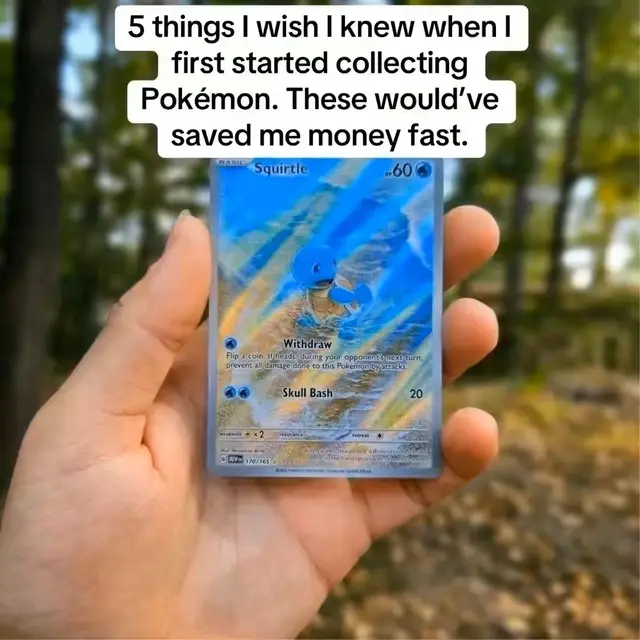 5 collector tips #scanemontips #pokemon #pokemoncards #scanemon