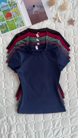 KIT 03 Blusas Baby Tee #dicasdemoda #modafeminina #moda #babytee #tiktokshop 
