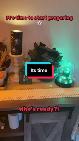 I won’t go full out til mid September but spooky season is calling me and my kid 👻😂 #spookyseason #halloweendecor #targethalloweenfinds #halloween #halloweendecorating 
