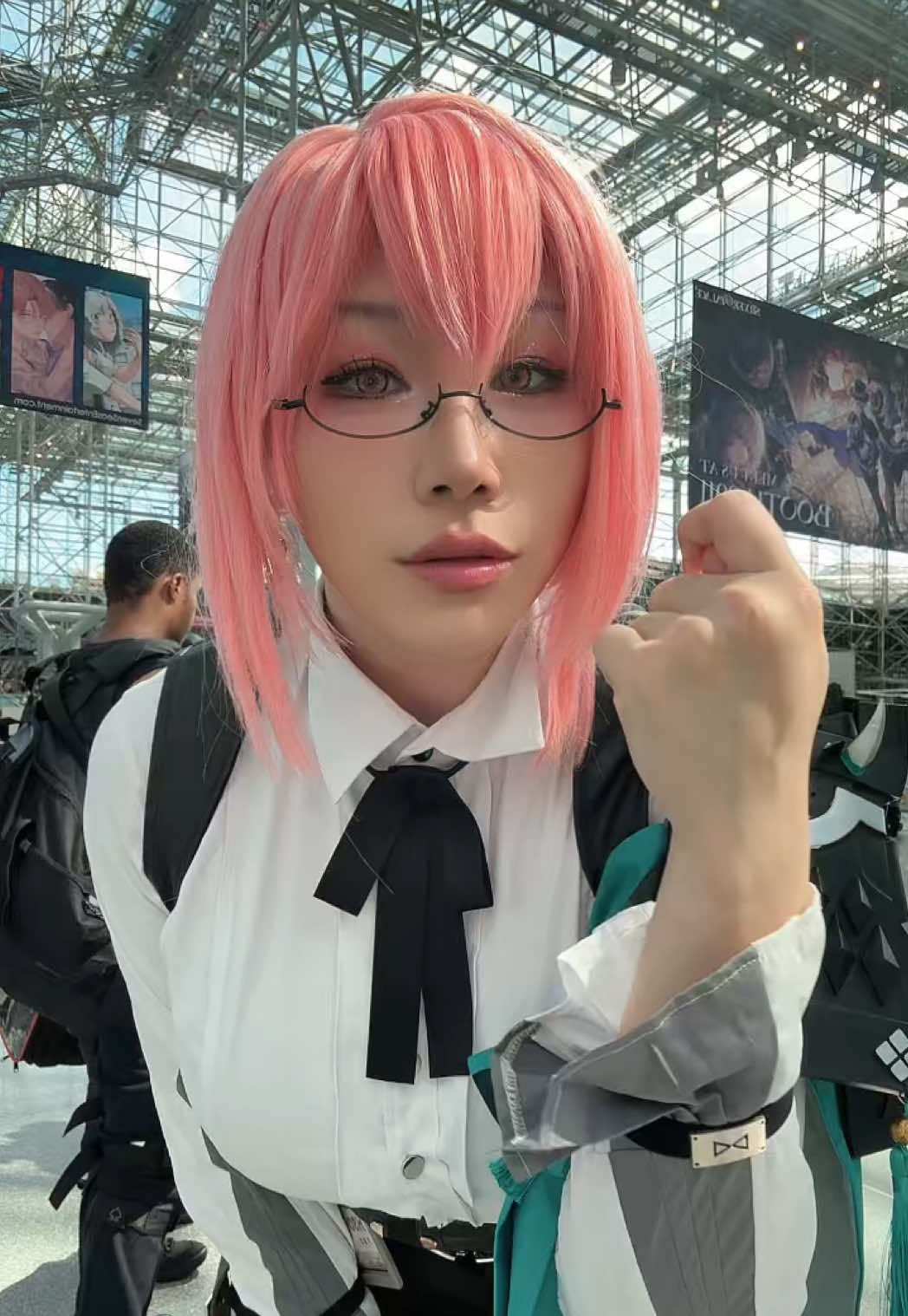 brought out best girl yanagi for the last day of anyc :3 #animenyc #zenlesszonezero #zzzero #yanagi #cosplay
