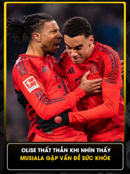 Phản ứng của Olise thực sự khiến người ta nhói lòng #bongda #sutbongtv #olise #musiala #bayern #realmadrid
