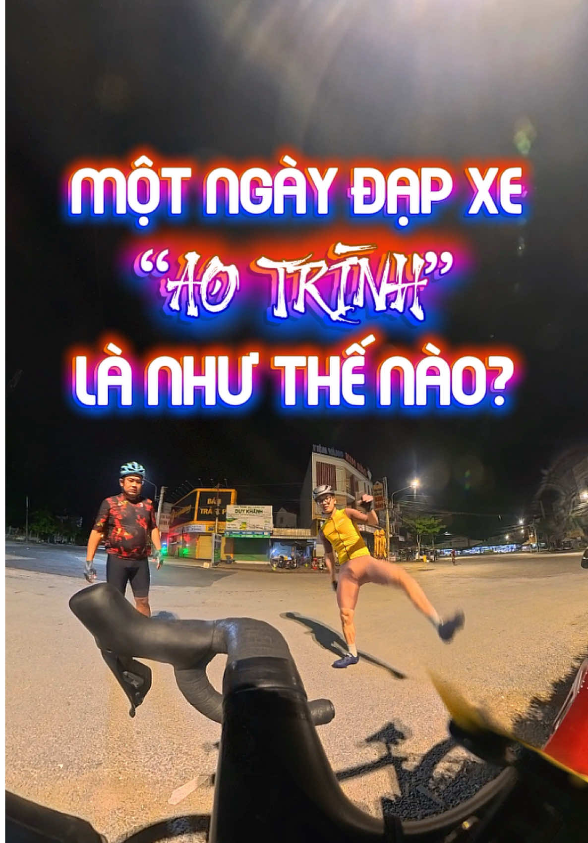 Một ngày đạp xe “Ao Trình”😆 #nhanlala #roadbike #dapxe 