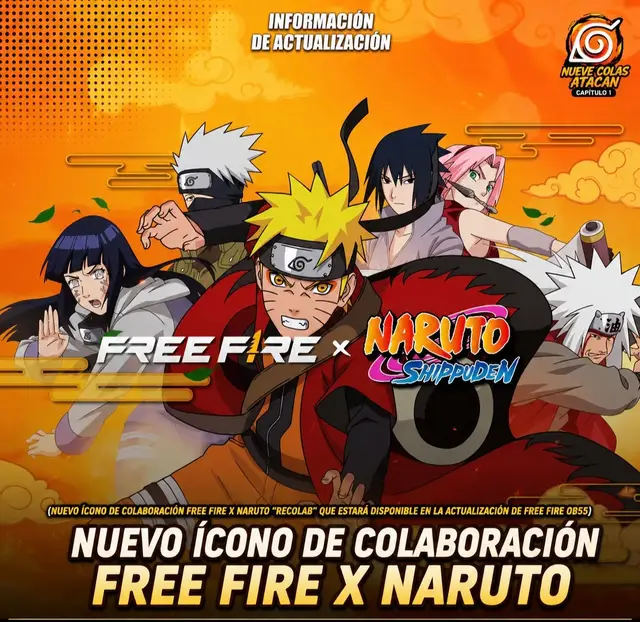 Avatares,stikers,paquetes de voces,tockens,poses de foto,etc.  #narutoshippuden #narutoxfreefire #parati #fyp #FreeFire