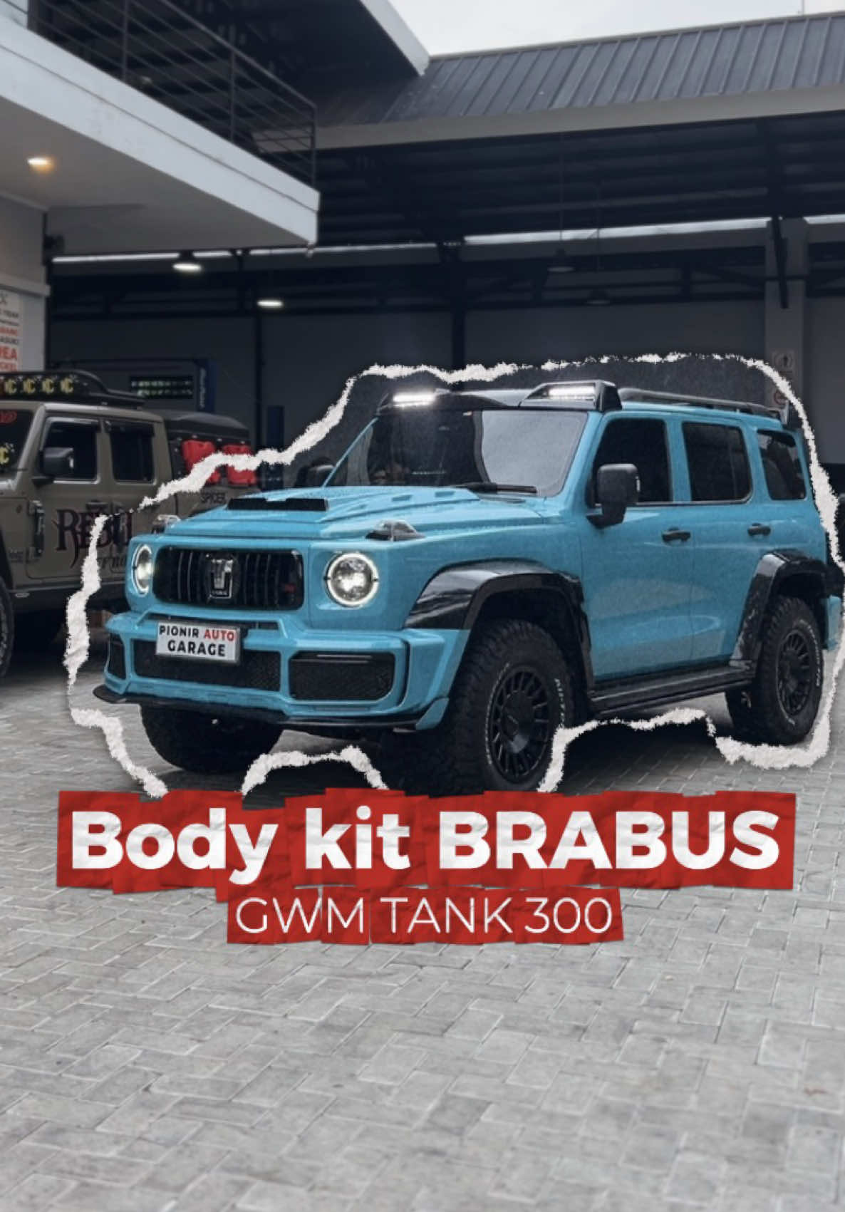 You’re favorite Body kit, BRABUS 🩵 untuk GWM Tank 300 Ready Stock di Pionir Auto Garage! #pionirautogarage #bodykitbrabus #brabusbodykit #tank300 #bodykittank300 