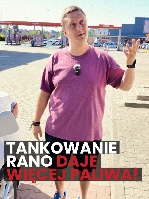 Tankujesz rano, bo podobno dostajesz więcej paliwa⁉️ Brzmi logicznie: rano jest chłodniej, paliwo ma niższą temperaturę, więc za te same pieniądze powinieneś dostać go więcej. 👉 Temperatura paliwa rzeczywiście ma znaczenie, 👉 Paliwo na stacji przechowywane jest jednak w podziemnych zbiornikach,  👉 Jego temperatura jest tam znacznie stabilniejsza niż temperatura powietrza. Czyli pobudka o 6:00 tylko po to, żeby zatankować samochód „korzystniej”? Nie ma sensu. Znałeś ten motoryzacyjny mit?