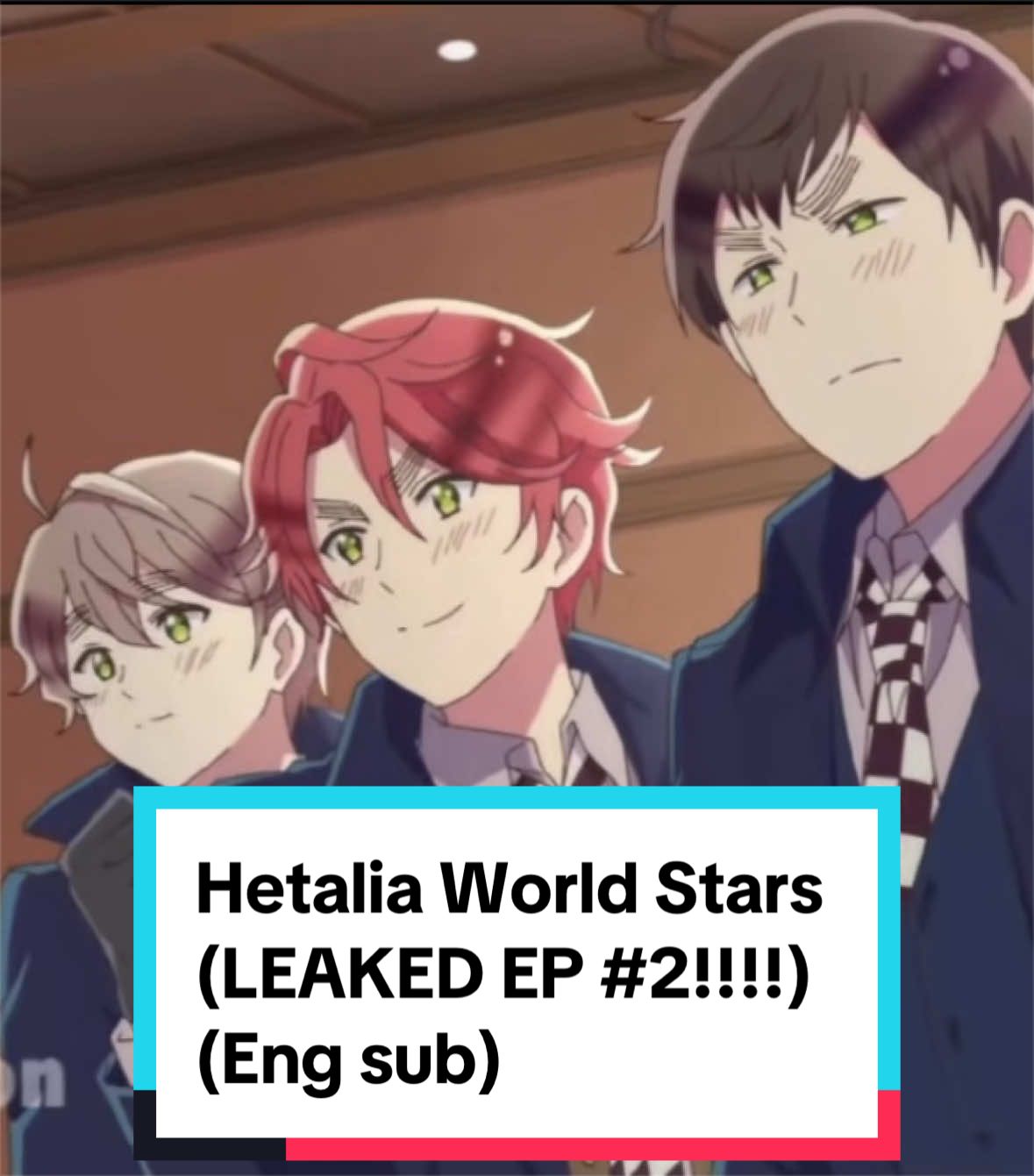 #HETALIA || The second leaked Hetalia episode!! Subtitles are made by me. The first episode w/ subtitles is on my profile! . . I will be posting the other two episodes after I finish the subtitles, and maybe I’ll post older episodes after that! Be sure to keep checking, I hope to have the next two leaked episodes’s subtitles out by today! . . #anime #leak #viral #fyp 