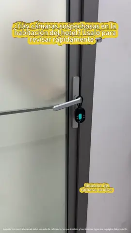 Encuentra cámaras escondidas #privacyprotection #datingadvice #alarm #detector #TikTokshopbacktoschool