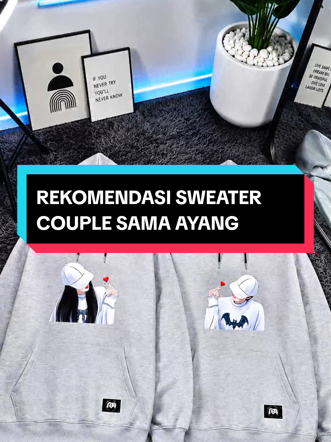 😍😍✨ #sweater #hoodie #couple #dailyoutfits #racuntiktok 