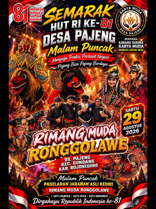 kulonuwun Bojonegoro...  malam saja..  #jaranan #rimangmudaronggolawe #kediri24jam #bojonegoro24jam #fyp 