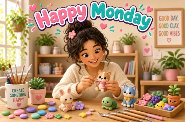 Happy Monday Happy Claying!!