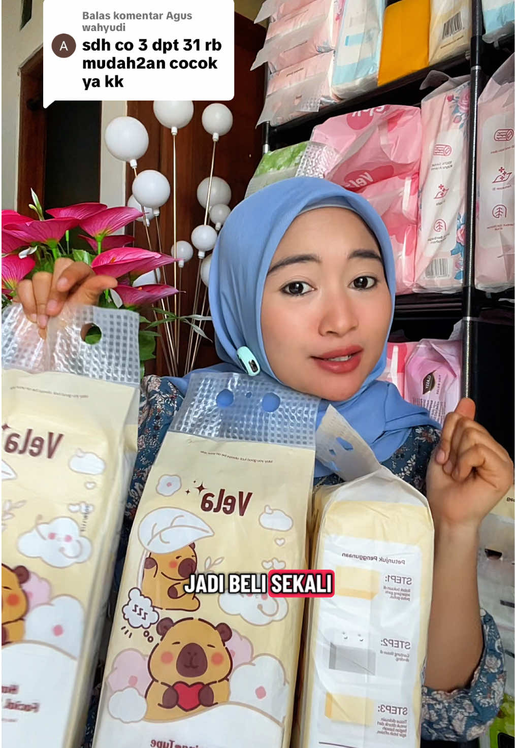Membalas @Agus wahyudi #tisu #tissue #tisugantung #tisuvela #tisugantungvela 