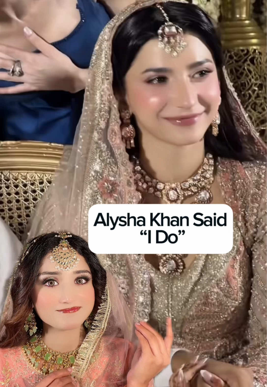 Alysha Khan Said “I Do“ instead of  “Qubool Hai 