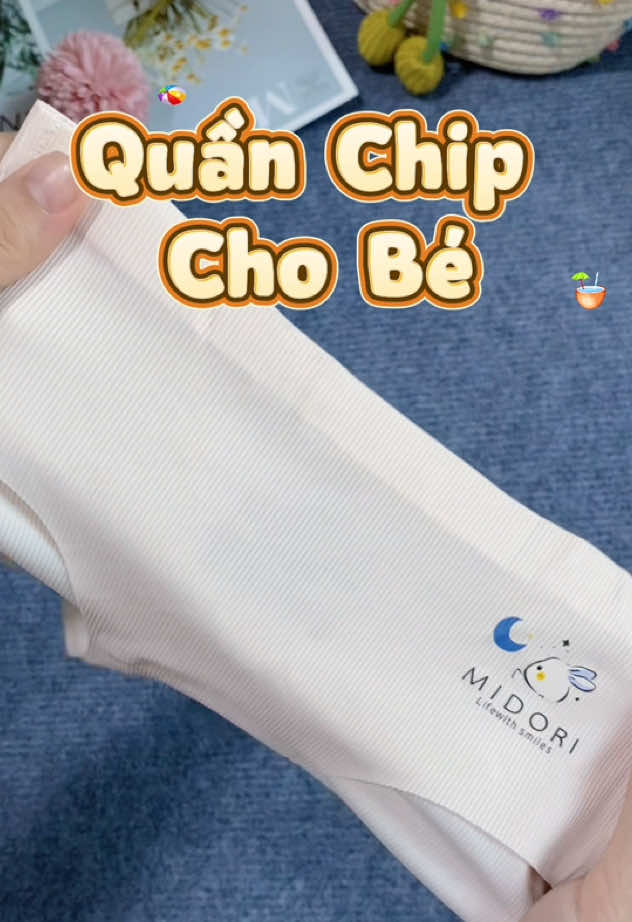 Quần chip cho bé co giãn thoáng mát TG11 😘😍😍#boohankids #quanchiptamgiac #begai #mevabe 