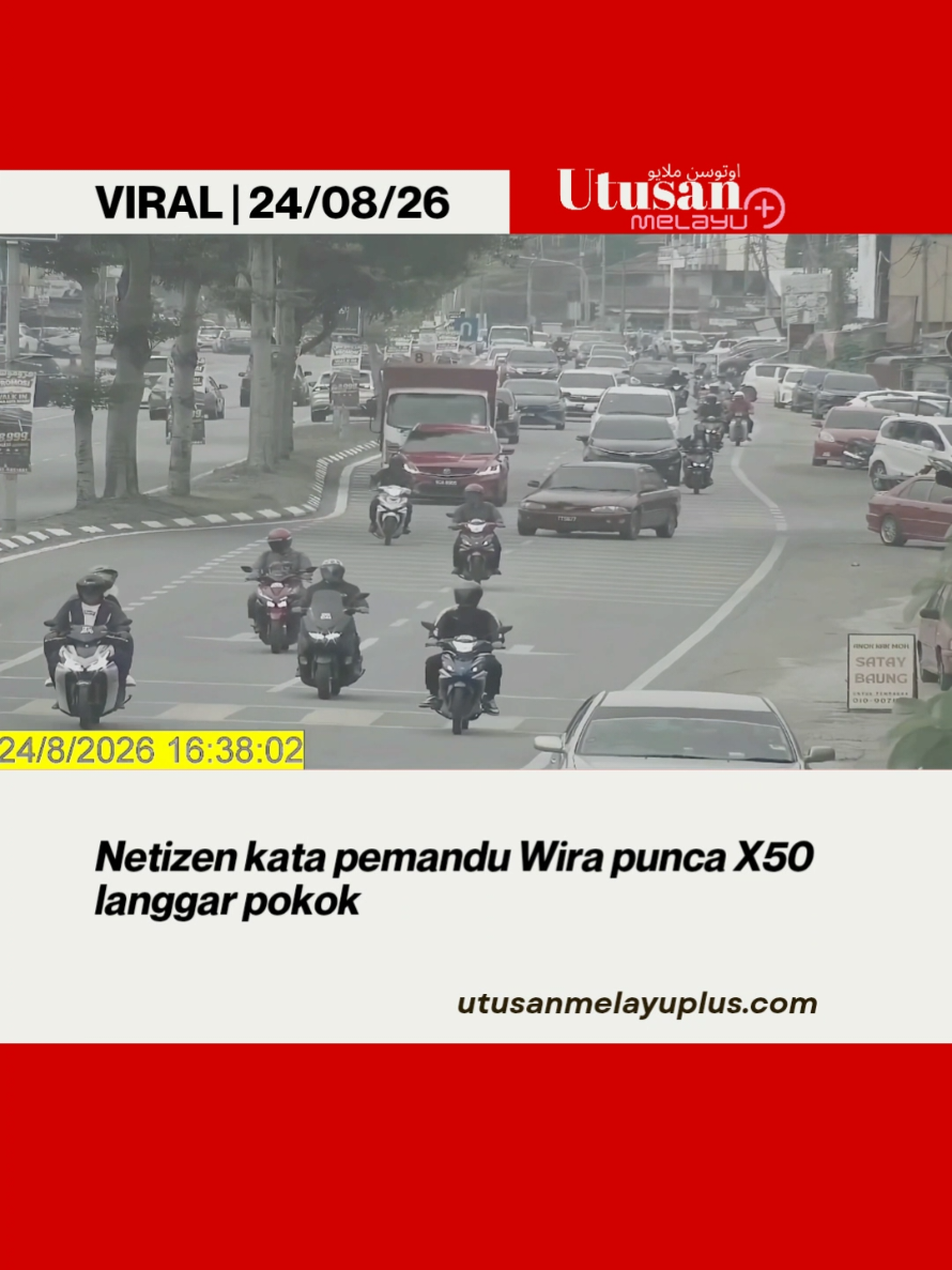 Kemalangan dilapor berlaku di Jalan Batu 2, Kota Bharu. Video Milik Yu KH. #X50 #wira #lori #fyp #fypシ 