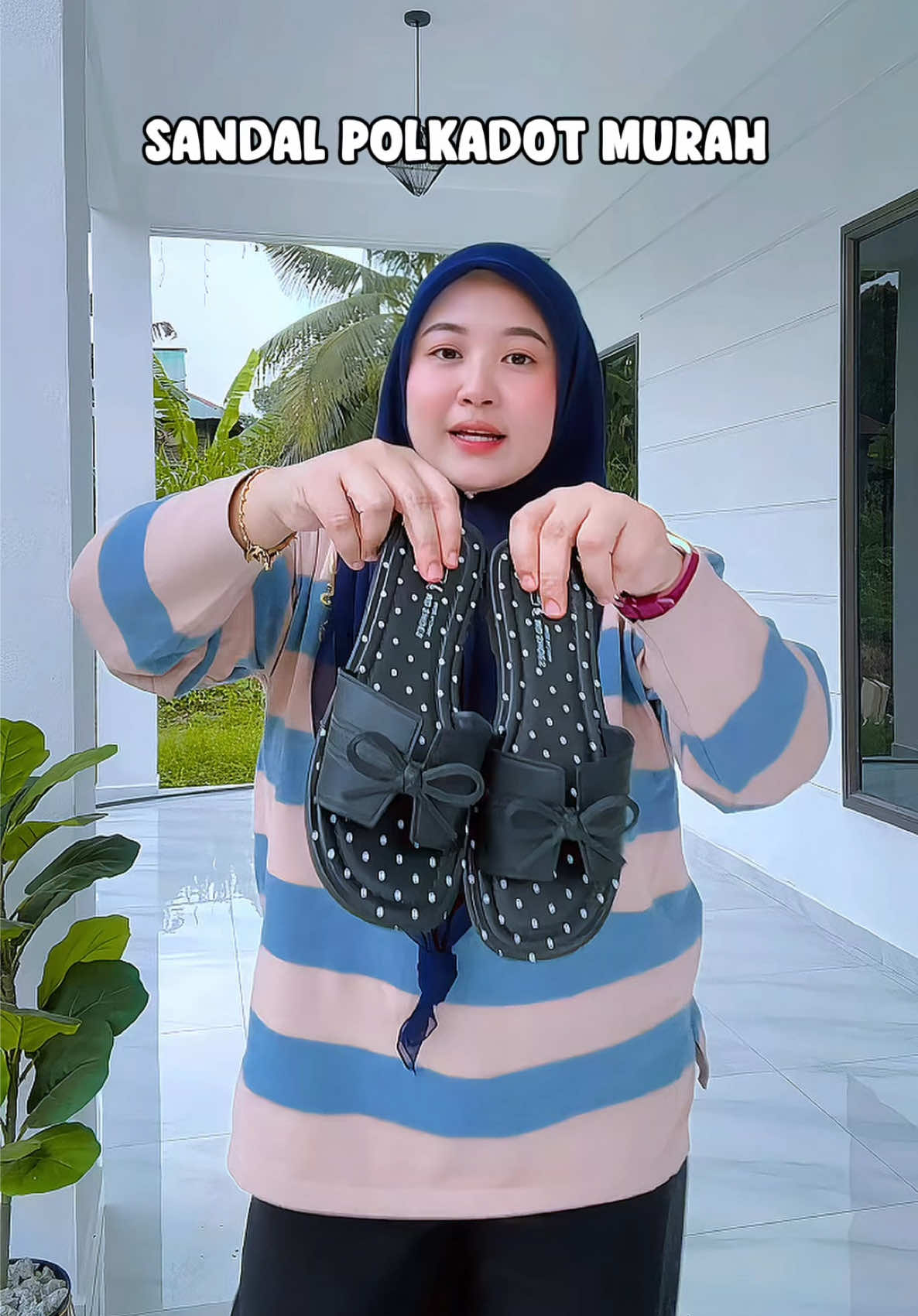 #sandalpolkadot #sandalmurah 