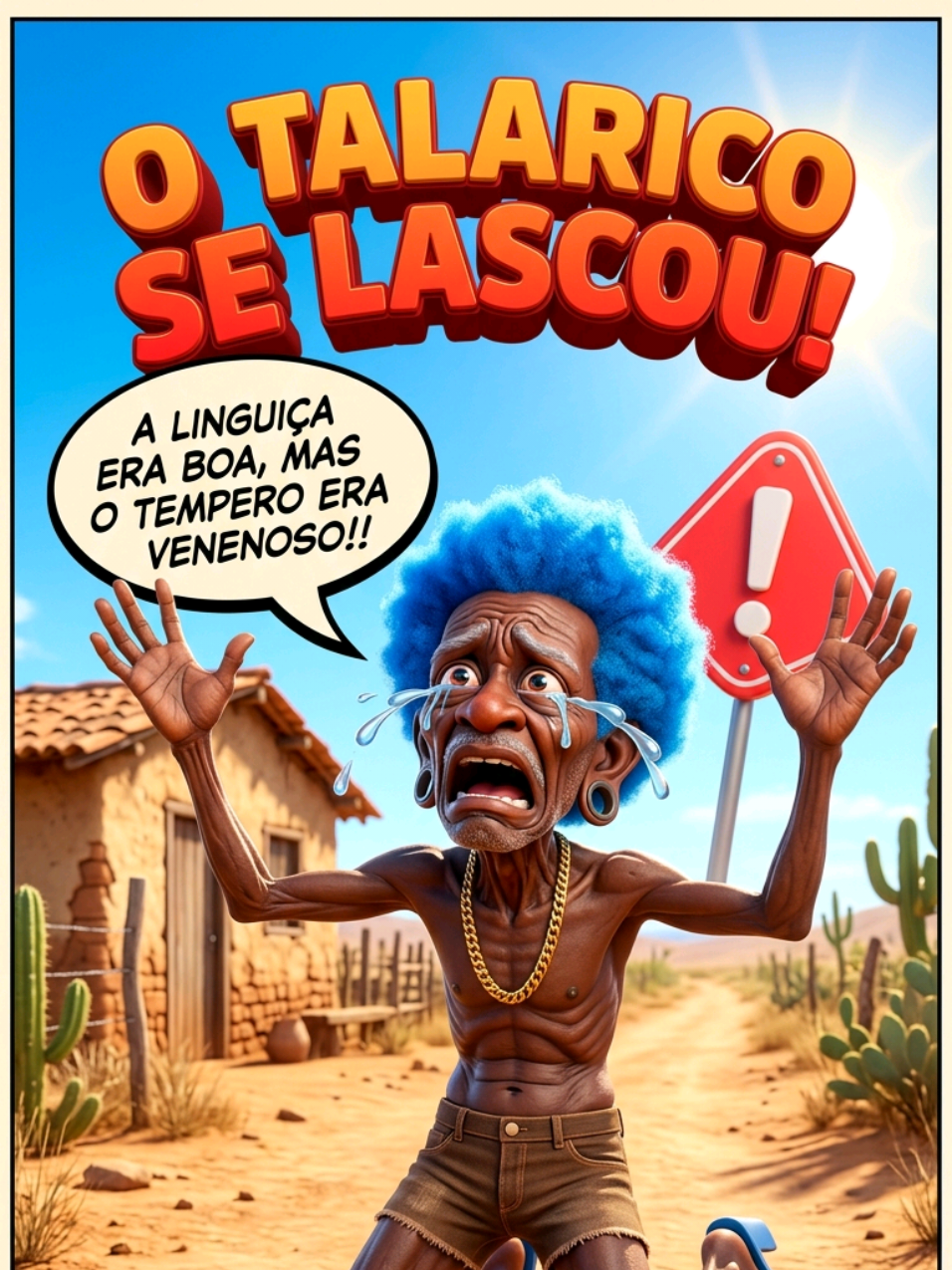 Seu Pumbinha se lascou. #engraçado #nordeste #iavideo #humor #historia 