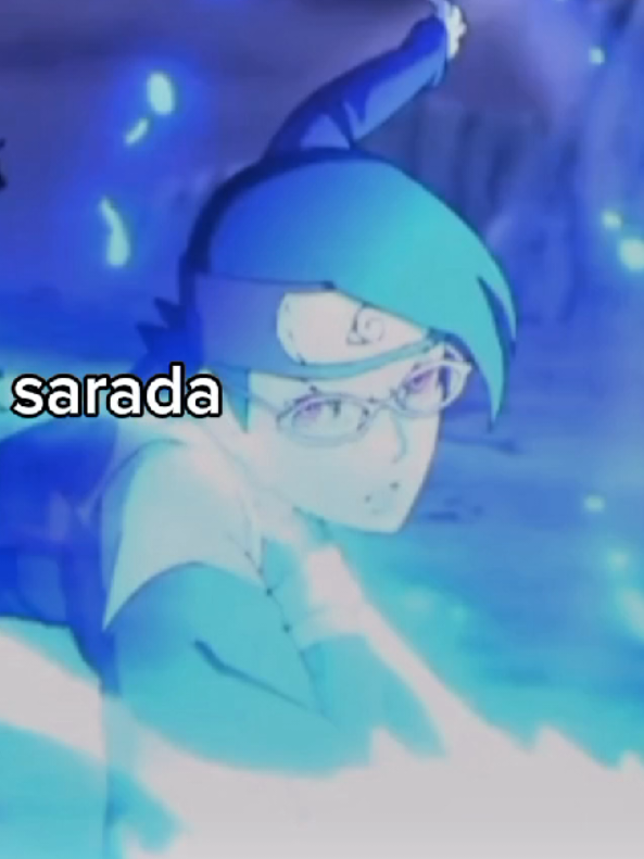 Sarada show off chidori 🌀 || #sarada #saradauchiha #saradaedit #boruto 