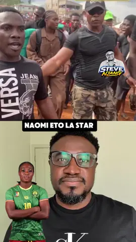 Naomi Eto mobbed by jubilant fans who packed the streets and the field, cameras rolling just to catch a glimpse of the young star.  Naomi Eto:  une véritable star au Cameroun ! ⭐🇨🇲 La jeune Lionne Indomptable a organisé un match de gala à Etoug-Ebe, à Yaoundé, et a invité ses coéquipières, Lionnes Indomptables #WAFCON #cameroun  #LionnesIndomptables #NaomiEto #cameroontiktok🇨🇲 