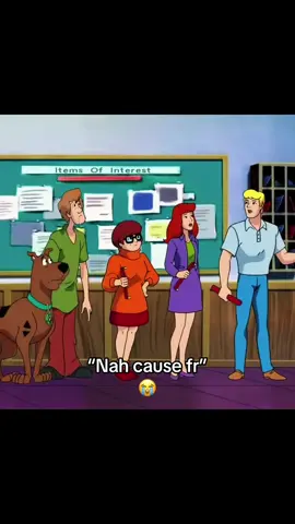 Like what’s the point of even saying “let’s split up” 💀 #scoobydoo #scoobydooandthecyberchase #mysteryinc #shaggyrogers #fredjones 