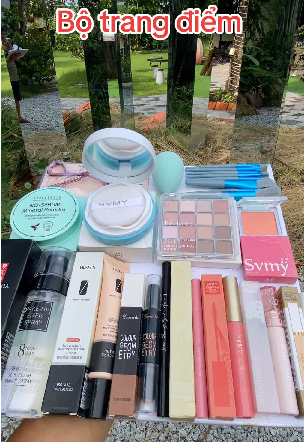 Bộ trang điểm cá nhân đầy đủ  #botrangdiem #bomakeup #xuhuong 