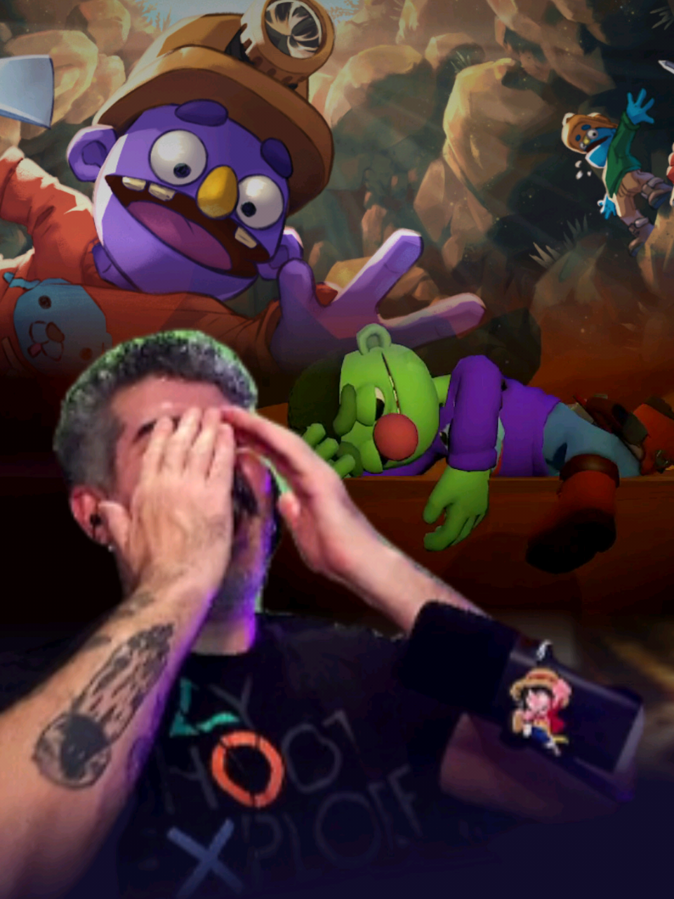Ele me jogou!!  #pratfall  #multiplayer  #divertido 