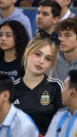 Stunning Argentina Girl | Spain vs Argentina | World Cup 2026 #Argentina #SpainVsArgentina #FIFA2026  #WorldCup2026 #FootballTikTok 