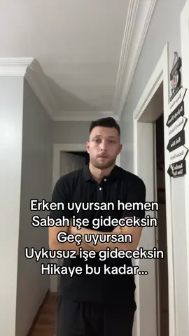 İşe giden tayfaya selam olsun #sabah #motivasyon #iş #uyku #sleep 