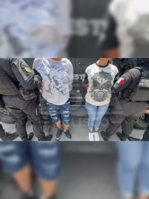 #Guadalajara | La Policía de Jalisco capturó en el Cerro del Tesoro a una pareja señalada como 