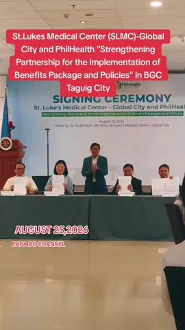 St.Lukes Medical Center (SLMC)-Global City and PhilHealth 