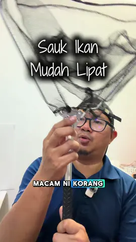 Sauk Ikan Boleh Lipat  #saukikan  #fishingnet #penyaukikan  #saukikanmurah 