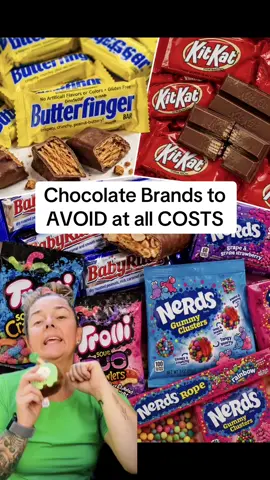 These 5 chocolate brands are ones that I would avoid! Unfortunately one of them is my favorite! Why is everyone trying to feed us fake food?? #breakingnews #healthnews #ferreracandycompany 